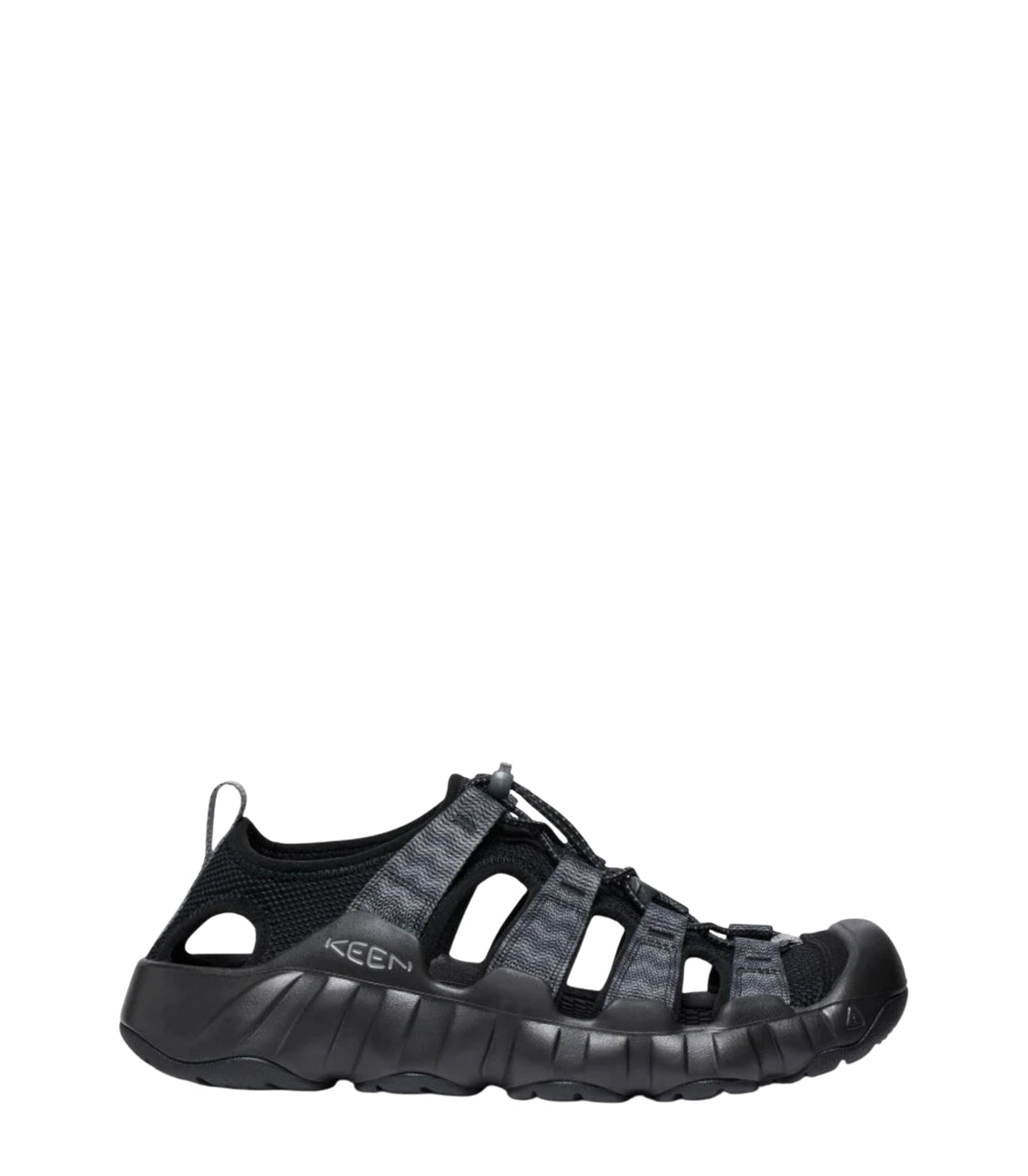 Keen Hyperport H2 Mens Black/Steel Grey Outdoor Sandals
