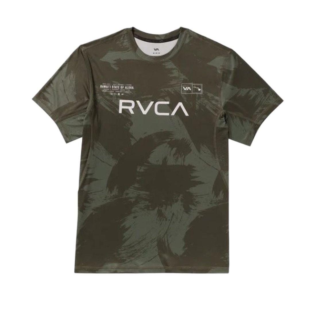 RVCA Hawaii Sport Vent Ss Short Sleeves Shirt