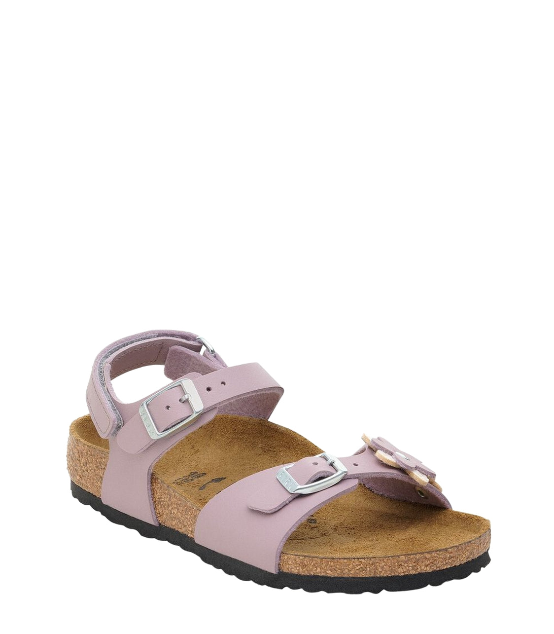 BIRKENSTOCK Rio Flwr Emb Kids Classic Backstrap Sandals
