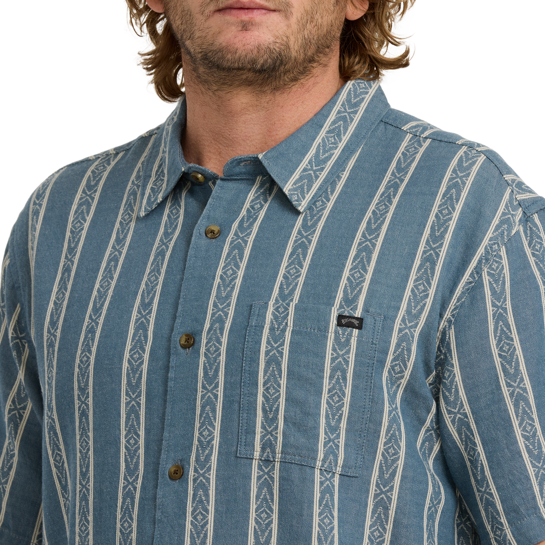 BILLABONG Sundays Jacquard Ss Short Sleeves Polo