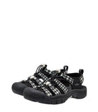 KEEN Keen Newport Retro Womens Black/Gingham Sneakers/Lifestyle