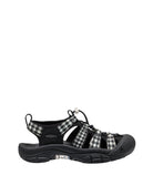 KEEN Keen Newport Retro Womens Black/Gingham Sneakers/Lifestyle