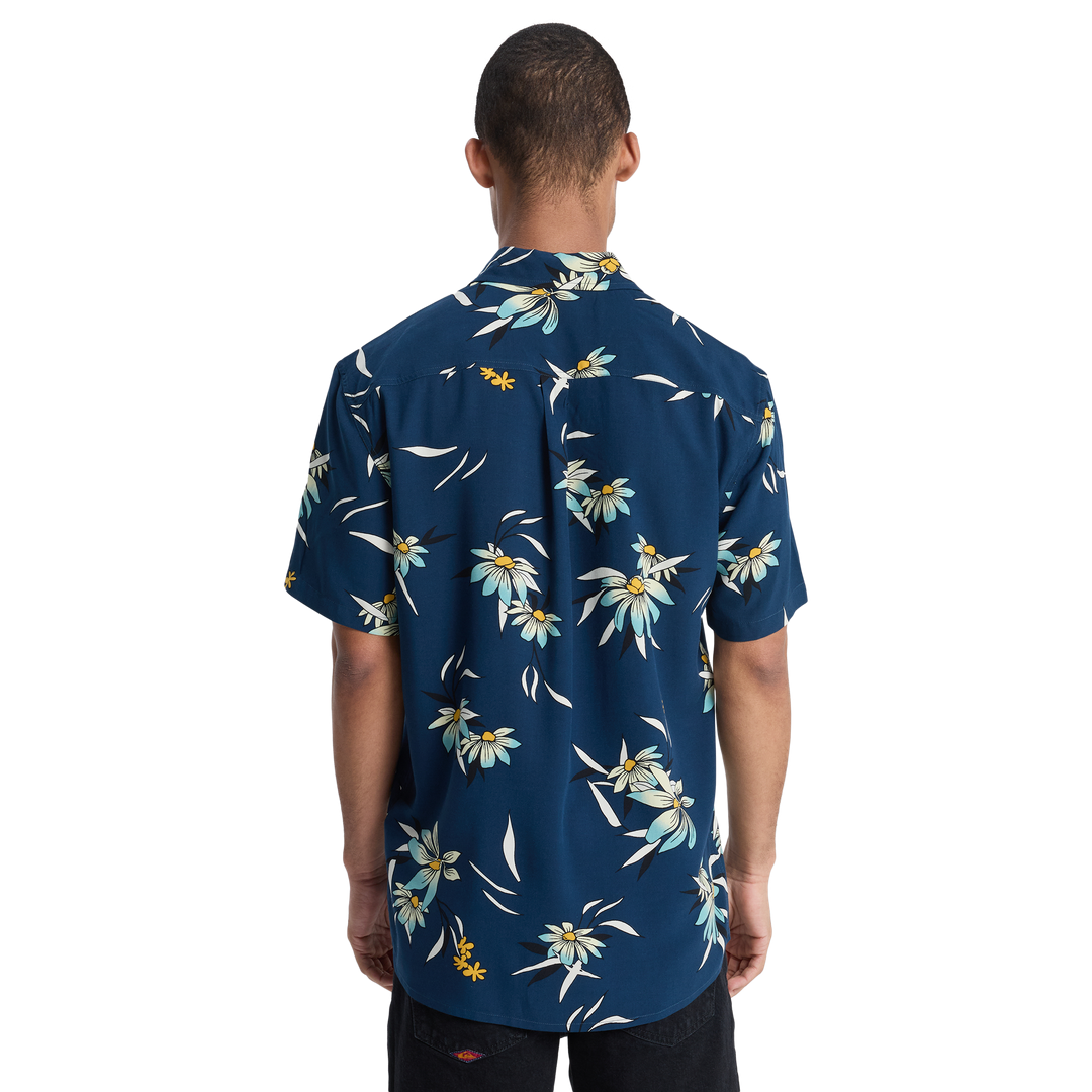 QUIKSILVER Coastal Floral Ss Short Sleeves Polo