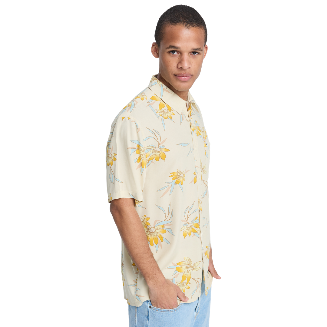 QUIKSILVER Coastal Floral Ss Short Sleeves Polo