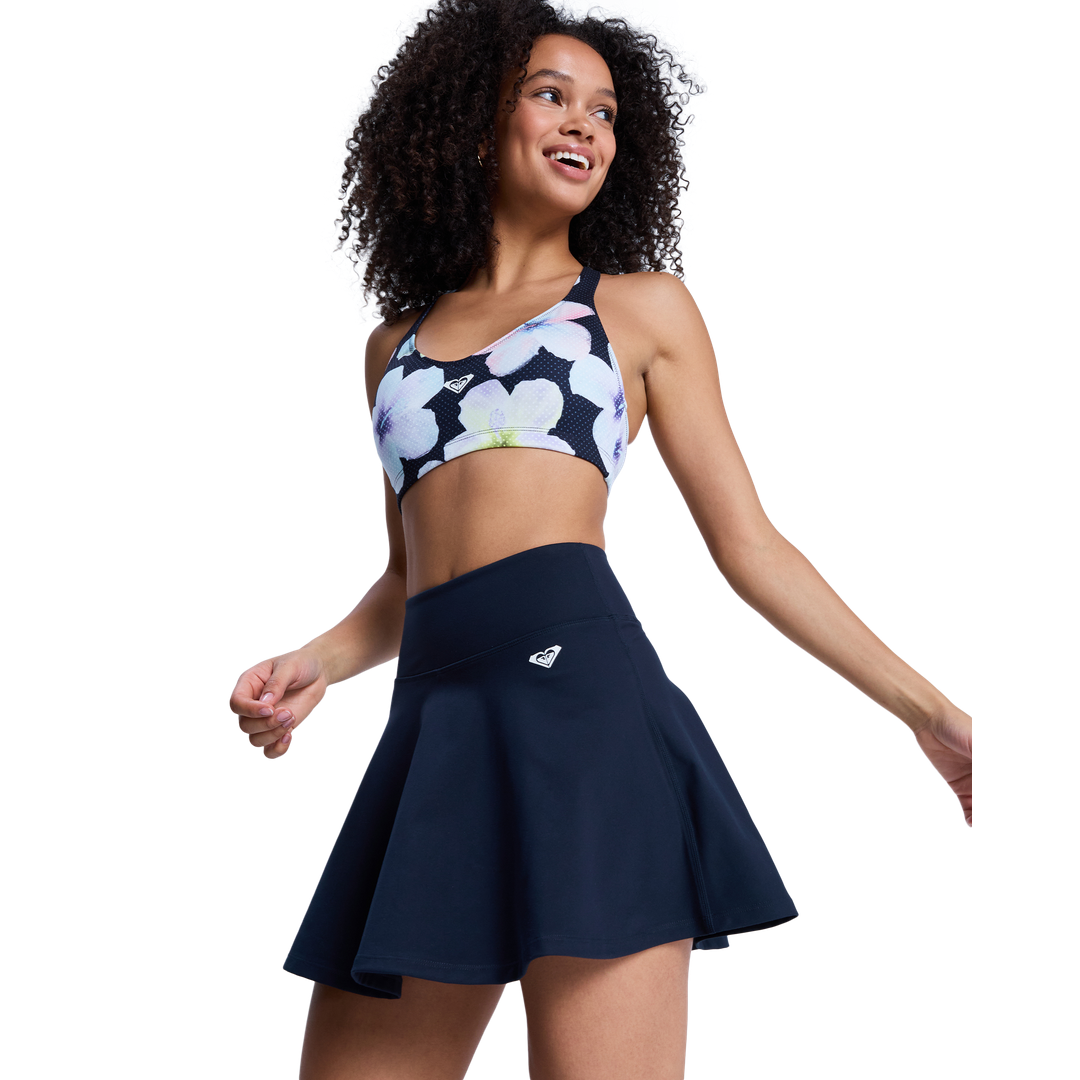 ROXY Heart Into It Workout Skirt