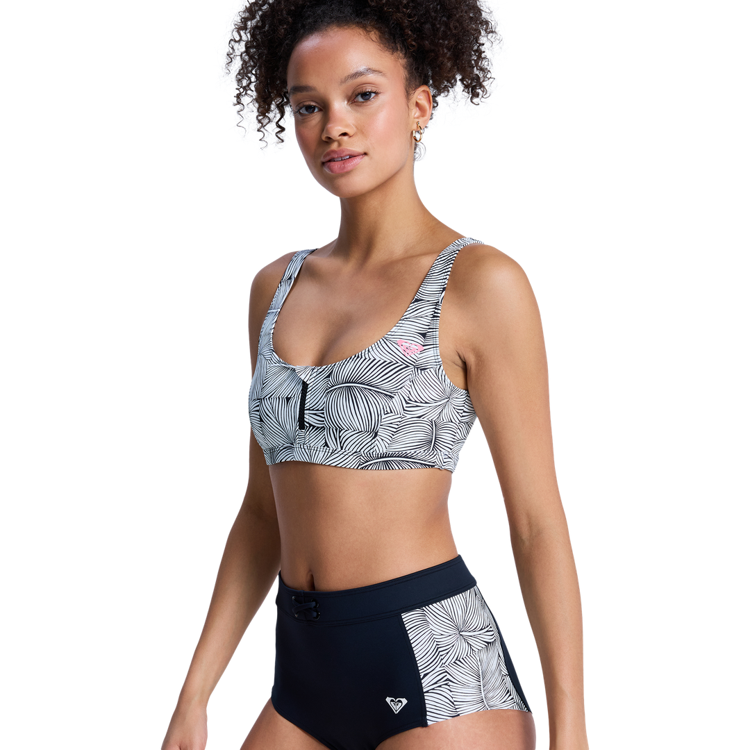 ROXY Pro Surf Athletic Bra Bikini Top