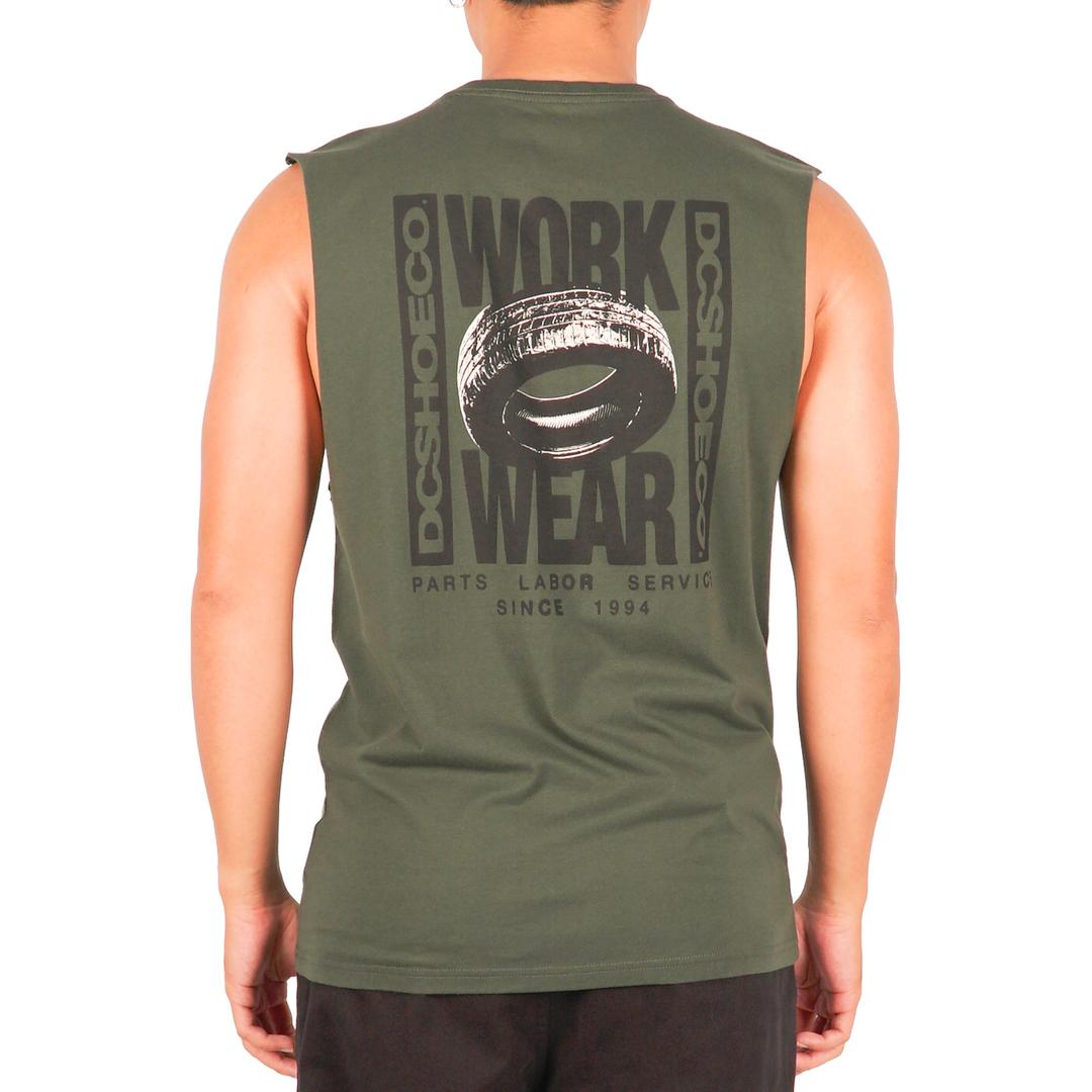 DC Tire Track Muscle Sleeveless Shirt